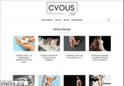 Sites similar to cvous.com