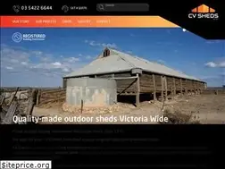 Sites similar to cvsheds.com.au