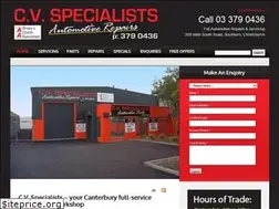 Sites similar to cvspecialists.co.nz