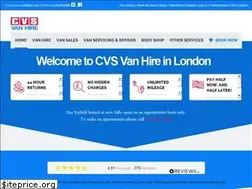 Sites similar to cvsvanhire.co.uk