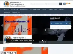 Sites similar to cvtaekwondo.es
