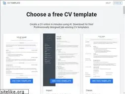 Sites similar to cvtemplate.com