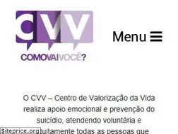 Sites similar to cvv.org.br