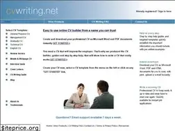 Sites similar to cvwriting.net