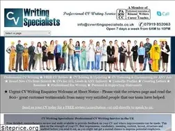 Sites similar to cvwritingspecialists.co.uk