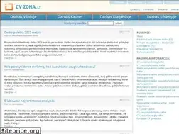 Sites similar to cvzona.lt