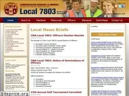 Sites similar to cwalocal7803.org