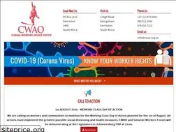 Sites similar to cwao.org.za