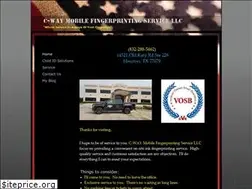 Sites similar to cwaymobilefingerprintingllc.com