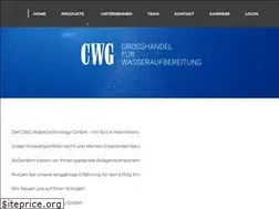 Sites similar to cwg-watertechnology.de