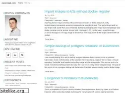 Sites similar to cwienczek.com