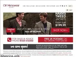 Sites similar to cwmenswear.co.uk