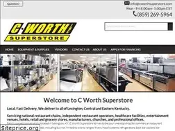 Sites similar to cworthsuperstore.com