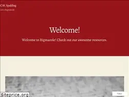 Sites similar to cwspalding.org