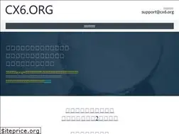 Sites similar to cx6.org