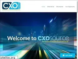Sites similar to cxo-source.com