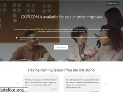 Sites similar to cxvr.com