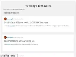 Sites similar to cxwangyi.wordpress.com