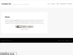 Sites similar to cyanide-tea.net