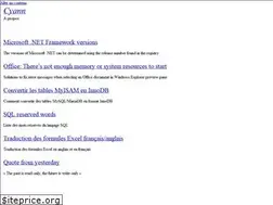 Sites similar to cyann.net
