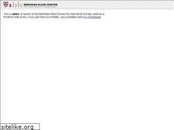 Sites similar to cyber.harvard.edu