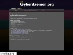 Sites similar to cyberdaemon.org