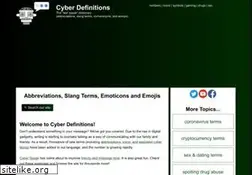 Sites similar to cyberdefinitions.com