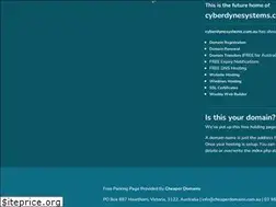 Sites similar to cyberdynesystems.com.au