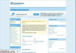 Sites similar to cyberessays.com