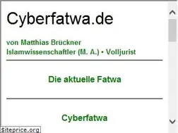 Sites similar to cyberfatwa.de