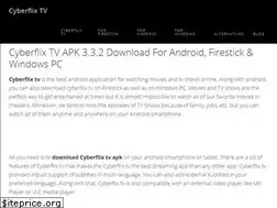 Sites similar to cyberflixtvappdownload.com