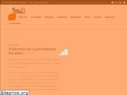Sites similar to cyberinterface.de