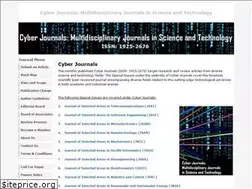 Sites similar to cyberjournals.com