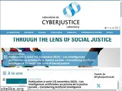Sites similar to cyberjustice.ca