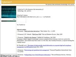 Sites similar to cyberlaw.com