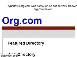 Sites similar to cyberlaws.org.com