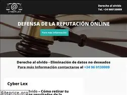 Sites similar to cyberlex.info