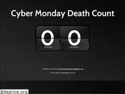 Sites similar to cybermondaydeathcount.com