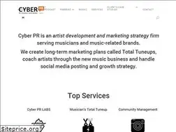 Sites similar to cyberprmusic.com