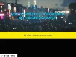 Sites similar to cyberpunk-guide.net