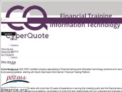 Sites similar to cyberquote.com