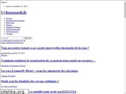 Sites similar to cybersearch.fr