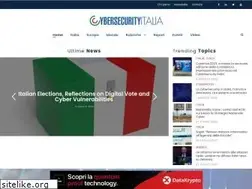 Sites similar to cybersecitalia.it