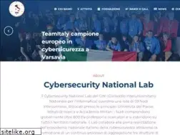 Sites similar to cybersecnatlab.it