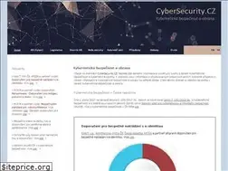Sites similar to cybersecurity.cz