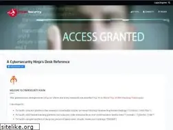 Sites similar to cybersecurity.wtf