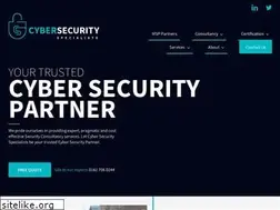 Sites similar to cybersecurityspecialists.co.uk