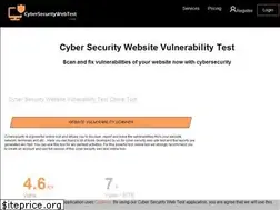 Sites similar to cybersecuritywebtest.com