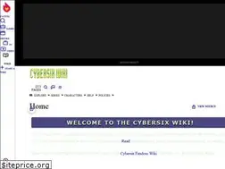 Sites similar to cybersix.wikia.com