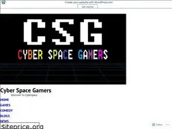 Sites similar to cyberspacegamers.wordpress.com